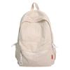 Designed Minimally Backpack With Solid Color Design For School And Activities