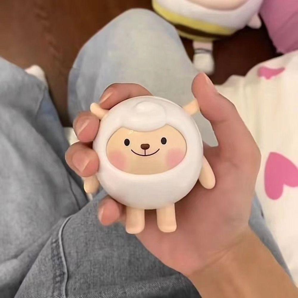 

Пластиковая звуковая модель овцы, игрушка, звуковая овца, настольная игрушка, украшение