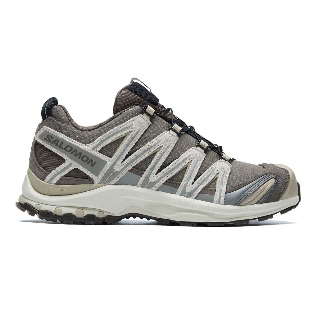 New SALOMON XA PRO 3D Slip Resistant Abrasion Resistant Low top Running Shoes Unisex Taupe Light Green Apricot L477920