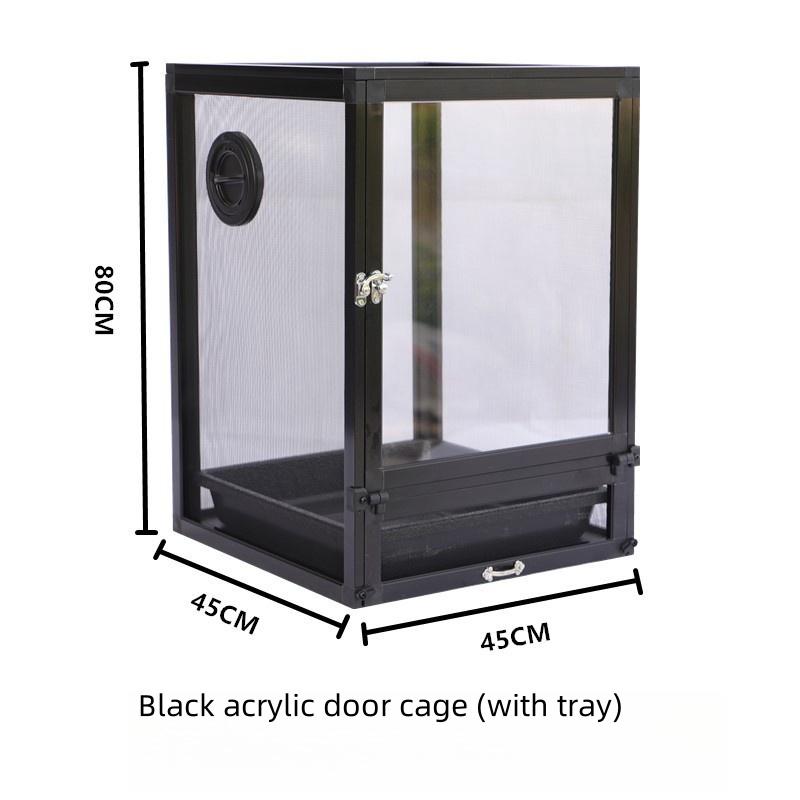 Aluminum Alloy Cage For Chameleon Horned Frog Lizard Breeding Box