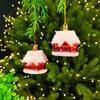 2PC Santa Claus Kids Gifts Christmas Hanging Decoration Party Supplies Xmas Baubles Festival Multiple Options Available