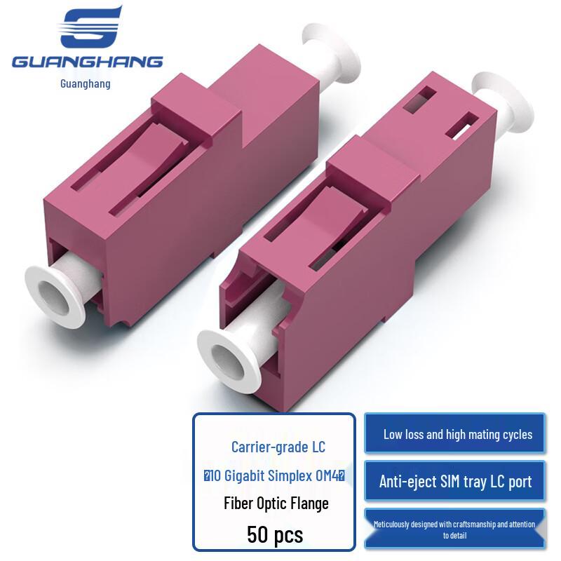 Guanghang Telecom-Grade Fiber Optic Adapters