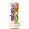 Wooden Rainbow Tree Sorting Toy For Kids Learning Handeye Coordination Educational Gift