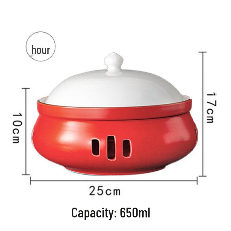 Commercial Ceramic Warming Dish with Lid