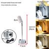 Wire-Free Jewelry Display Spotlight with Charging