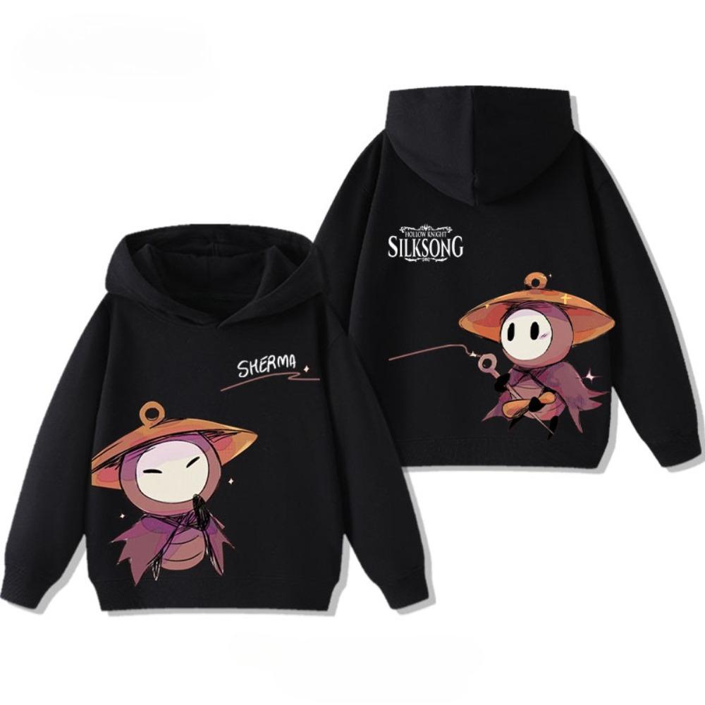 

Hollow Knight Print Hoodie Fashion Men Women Oversized Long Sleeve Pullover Cartoon Casual Kids Hoodies Sweatshirt 100