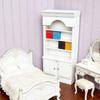 Bookcase Miniature Wooden Cabinet For Dollhouses Bedroom Living Room Decors DIY Craft Project Tiny House Furniture