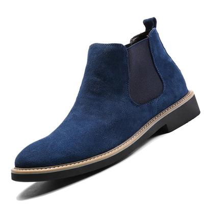 2024 New Men Boots High Quality Suede Leather Chelsea Boots Men Autumn Boots For Men Botas Zapatos De Hombre Chaussure Homme