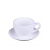 Hengyongsheng Minimalist Ceramic Coffee Cup and Saucer Set