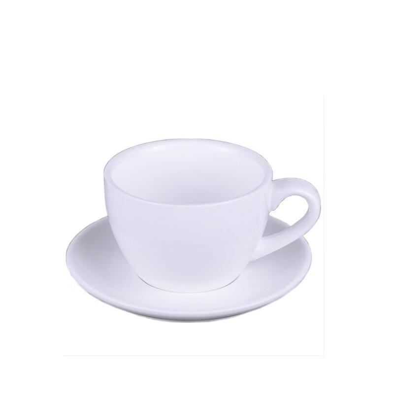 Hengyongsheng Minimalist Ceramic Coffee Cup and Saucer Set