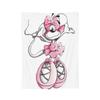 Funny Cartoon D-Diddls Knitted Blankets Coral Fleece Plush Diddl Warm Throw Blankets for Bedroom Sofa Bed Rug