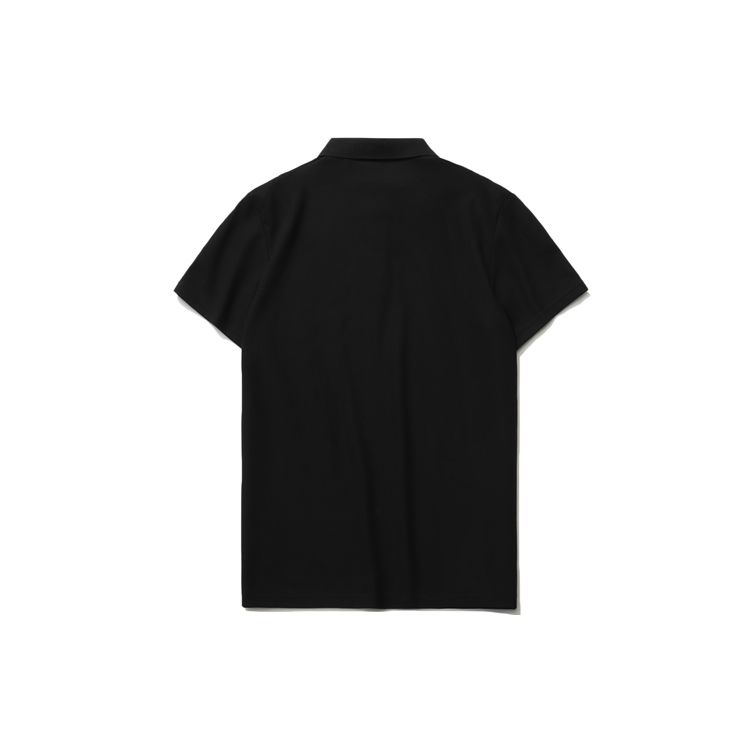 Li Ning Wade Series Casual Sports Polo Shirt Men Tops Black APLR021-1