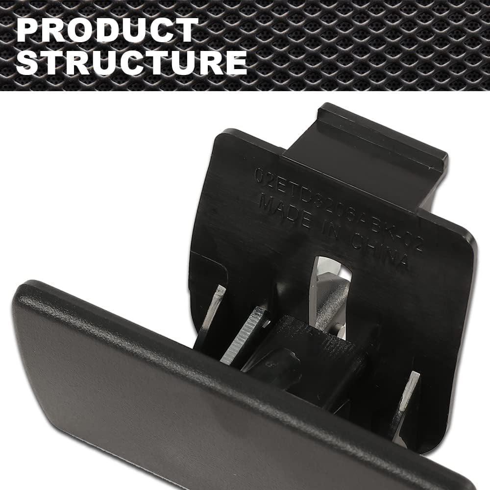 Glove Box Handle Dash Latch Compatible with Hummer H3 2006 2007 2008 2009 2010 Black Right 1pc