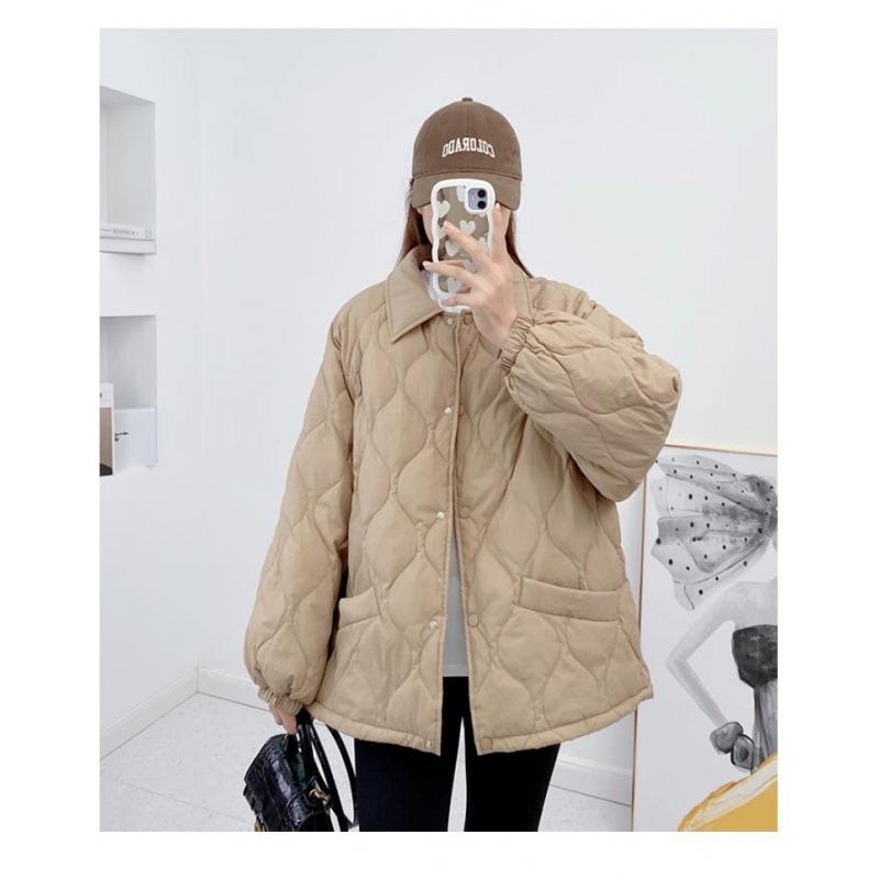 Thickened Bread Clothes Short Down Cotton-padded Clothes Women's Loose Autumn and Winter Coats Cotton-padded Jackets New Models