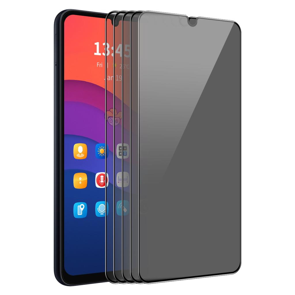 ENKAY HAT PRINCE 5Pcs For Samsung Galaxy A15 4G/5G Anti-peep Explosion-proof Screen Protector