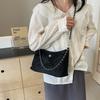 Women'S Bag Fashion Small Square Bag Chain Handbag Texture Pu Shoulder Bag Niche Versatile Messenger Bag