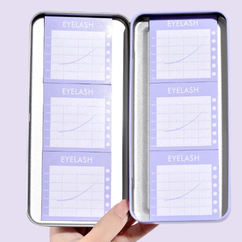 

1 шт. Однослойная коробка-палетка для демонстрации наращенных ресниц, коробка для хранения, для отдельных подвесных магнитных листов, коробка для защиты ресниц
