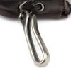Oberste Schicht pflanzlich gegerbtes Leder Schlüsseltasche für Damen, Handgefertigtes alt gewaschenes Rindsleder, Reißverschluss im Retro-Stil, Autoschlüssel-Tasche für Herren