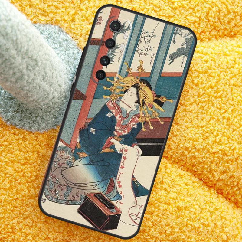 Japanese Ukiyo-e Art Case For Xiaomi 17 Pro Max 13 14 15 Ultra 13T 14T 15T Cover For POCO X7 X5 X6 F5 F6 F7 F8 Pro