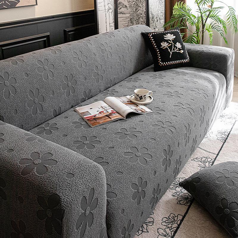 New All In One Sofa Cover for Cat Scratch Prevention  Straight Row All In One Universal Cover Suitable for All Seasons