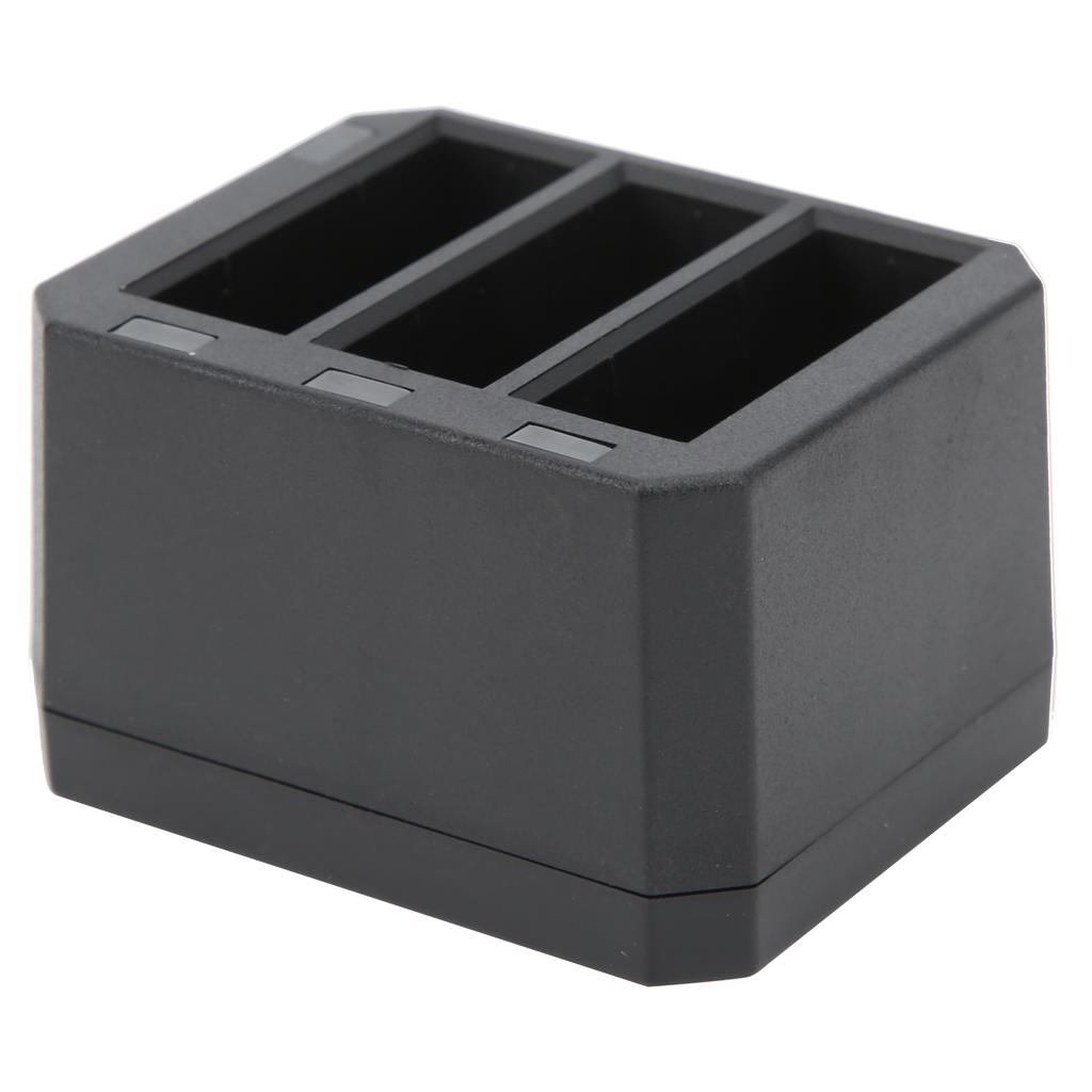 Battery Charger Set Compatible with for OSMO Action Camera Battery with 3 Channels Charger