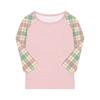 Topy pro dívky 4-16 let, kulatý výstřih, 3/4 rukávy, trička, moderní topy, outfity, trička