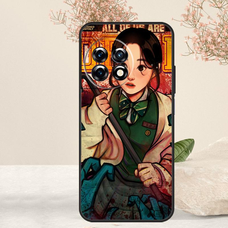 All of us are dead Hot Case For OnePlus 15 13 12 11 13T 13R 12R 15R 10T 8T 10 Pro Nord 5 CE 4 3 2 Lite N20 N30 Cover