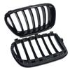 2PCS Front Kidney Grille Grill 1 Slat Gloss Black Front Hood Grills For BMW X3 F25 2010 2011 2012 2013  Replacement Car Styling