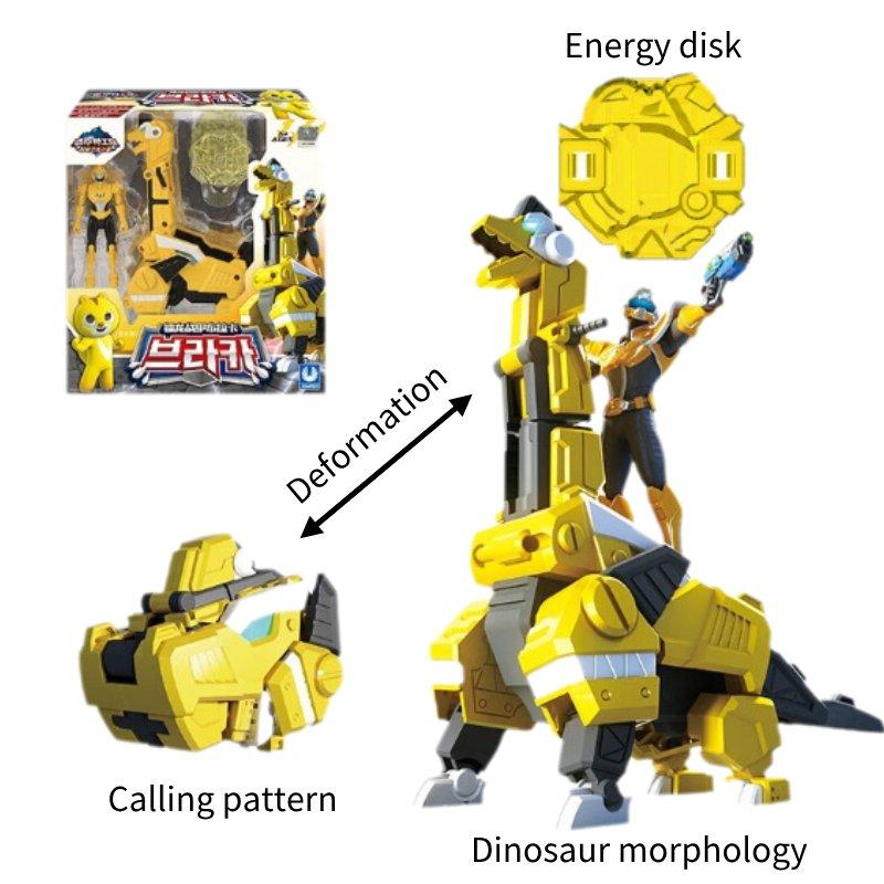 

Аниме Мини Форс Персонаж Макс Лайи Морфинг Динозавр Робот Игрушка Детский Подарок жёлтый