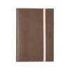 Notebook 2026 Schedule Book Starting December 2025 Weekly Block B6 Exact Size PU Sewing Jacket Cover Brown Marks 26WDR-CB01-BR