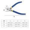 Diagonal Cutter Diagonal Cutting Pliers Wire Stripping Tool Side Cutter Cable Burrs Electricians Repair Tool