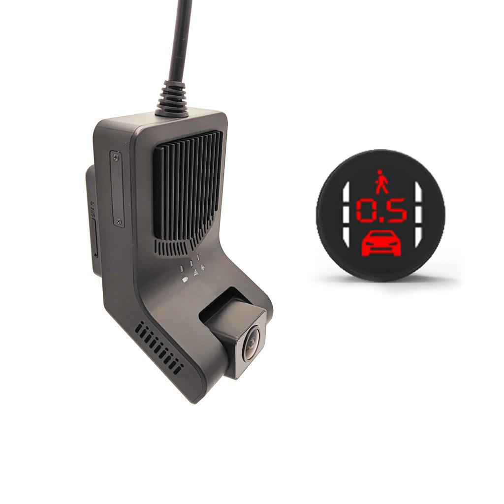Professional 4G GPS Dual Lens 3CH AI Video Recorder Dash Cam with ADAS DMS Driver Monitoring Systems 1-Year Warranty