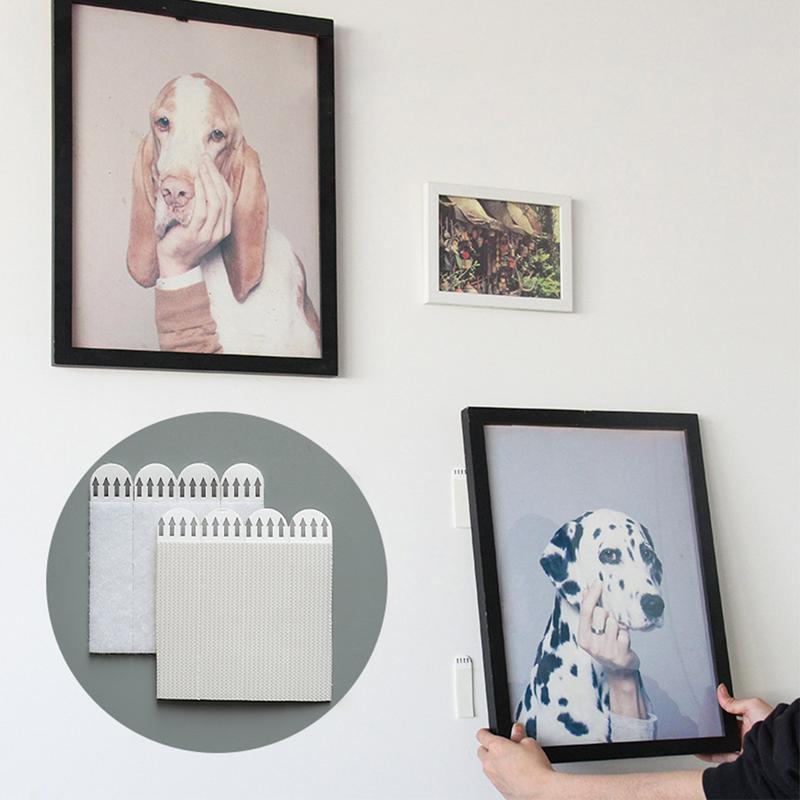 Tape Double Sided Strips Adhesive Hanging Mounting Picture Wall Stickers Sticky Removable Duty Heavy Pads Sticker For Frame