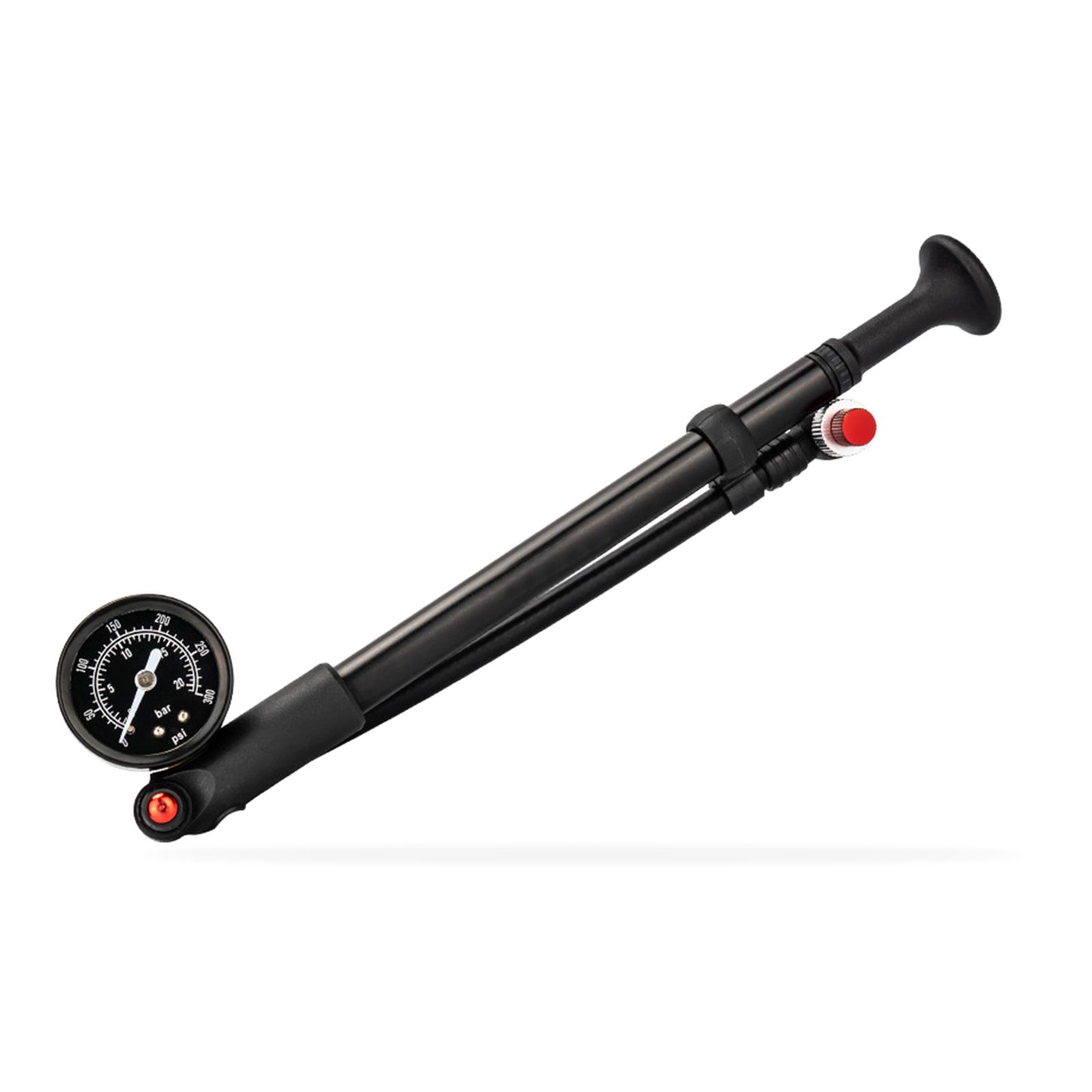 

Portable Bicycles Shock Pumps High Pressure Front Fork Pumps with Gauge Bike Suspension Pumps Cycling Accessories