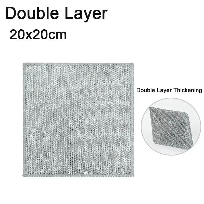 

Двухслойные высококачественные салфетки Wire Miracle Cleaning Cloths Wire Microfiber Cloth Cleaning Cloth Magic Dish Towel