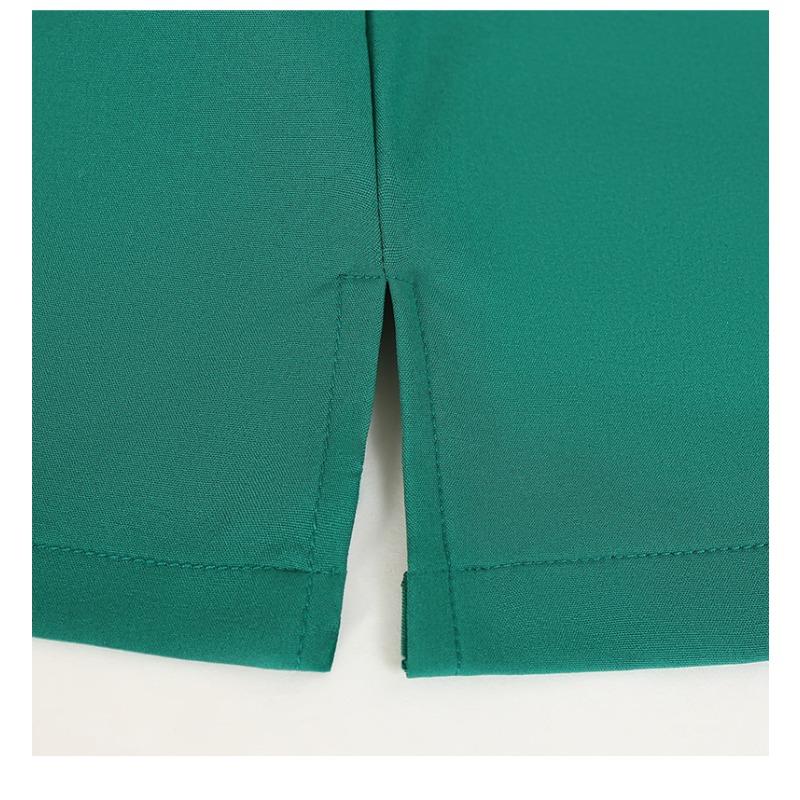 Medical Uniform Short-sleeved Suit Nursing Uniform Women's Health Pharmacy Clinic Overalls