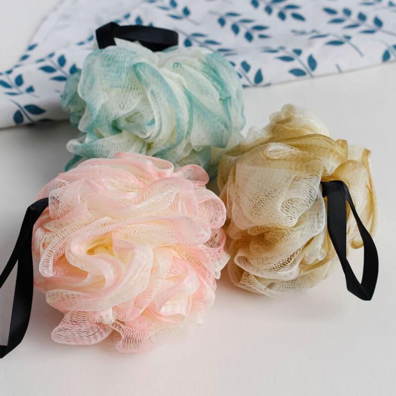 Portable soft shower ball