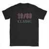 Man T Shirt Top 50th Birthday T Shirts Rock 1969 Classic Gift Design Fashion Short Sleeves Tees Clothing 100 Cotton Gift