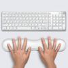 Mouse Pad With Wrist Rest, Keyboard Rest, Anti Slip Silicone Transparent Desktop Office Game Console, Mouse Wrist Rest