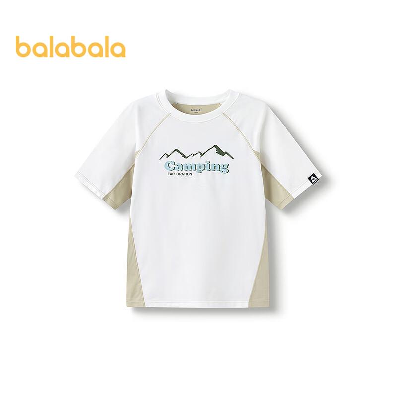 

Balabala Boys Quick-Dry Cooling Short-Sleeve T-Shirt 140
