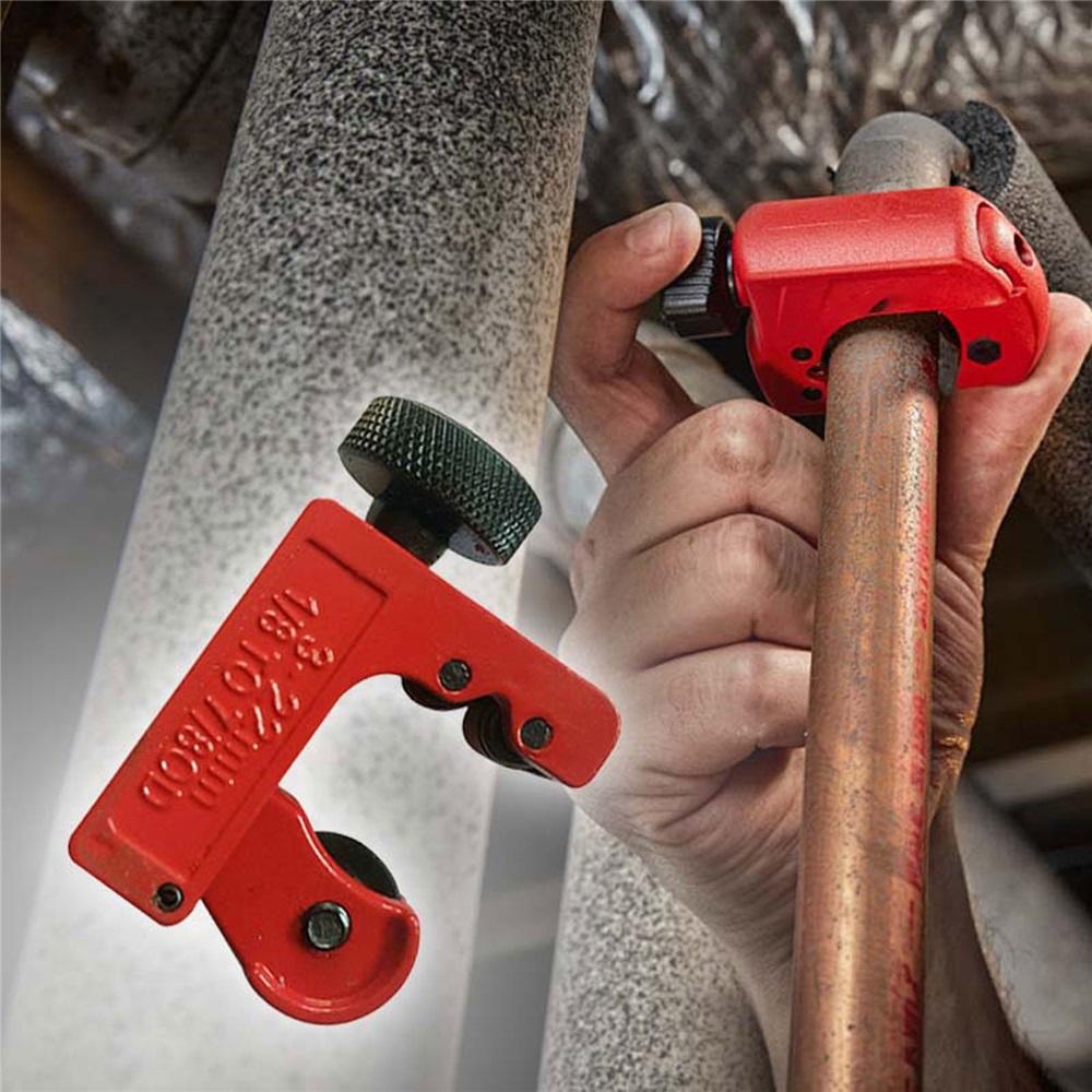Metal pipe cutter, mini pipe cutter, 2 aluminum copper pipe tools, lightweight alloy, mini pipe cutting tool Free Size