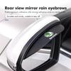 AAABQ1 For Skoda 2PCS Soft Rubber Rearview Mirror Rain Eyebrow Styling Accessories Fabia Kamiq Superb Scala Enyaq-iV MK3 VisionS Yeti