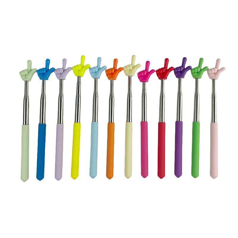 Telescopic Stainless Steel Pointer for Teaching and Reading