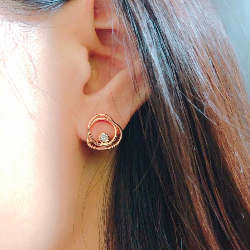 2024 New hot Brand vintage Earrings for Women Fine Quality Heart Eardrop Luxury Jewelry Fashion Designer Women's Ear Stud