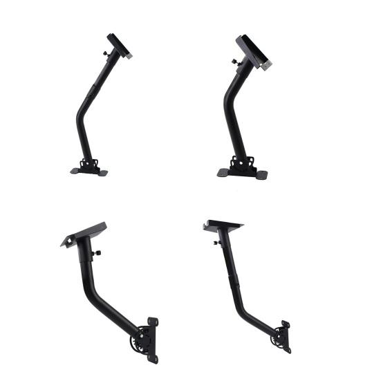 Регульований ліктьовий кронштейн для настінного кріплення Starlink 3-го покоління з телескопічним опорним кронштейном. Антикорозійний, вітрозахисний, водонепроникний кронштейн для антени