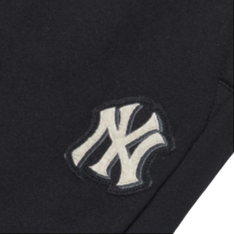 New MLB Knitted Sweatpants Men's Black 3APTB0626-50BKS
