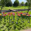 Schwankendes Schmetterlingslicht, LED-Gartenlampe, wasserdicht, automatische Aufladung, solarbetrieben, Landschaftslicht, Hof, Terrasse, Weg, Dekoration
