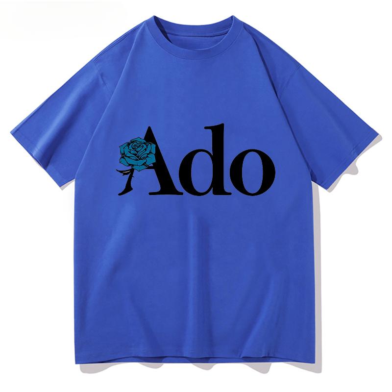Ado Fans T Shirt Cute Funny Graphic T-shirts Cotton Soft Unisex O-neck Tee Tops Women Men Summer Casual Clothes Streetwear