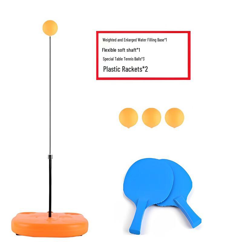 WEZHO Weighted Water-filled Base Table Tennis Trainer