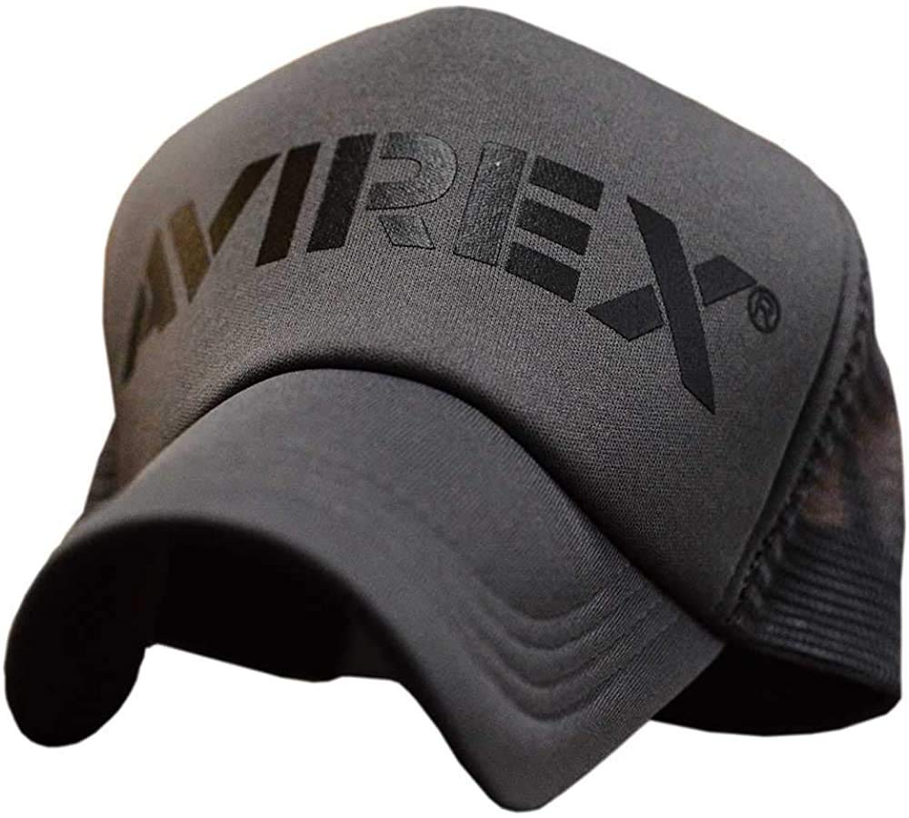 AVIREX Mesh Large Limited Simple Logo Gray 14670200 Men s Cap, Size, Edition, Print, (85),